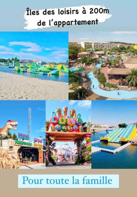 Superbe Appartement 6 Personnes Avec Piscine Secteur Richelieu, A 400M De La Plage Et A 650M Du Centre Port Agde Ngoại thất bức ảnh