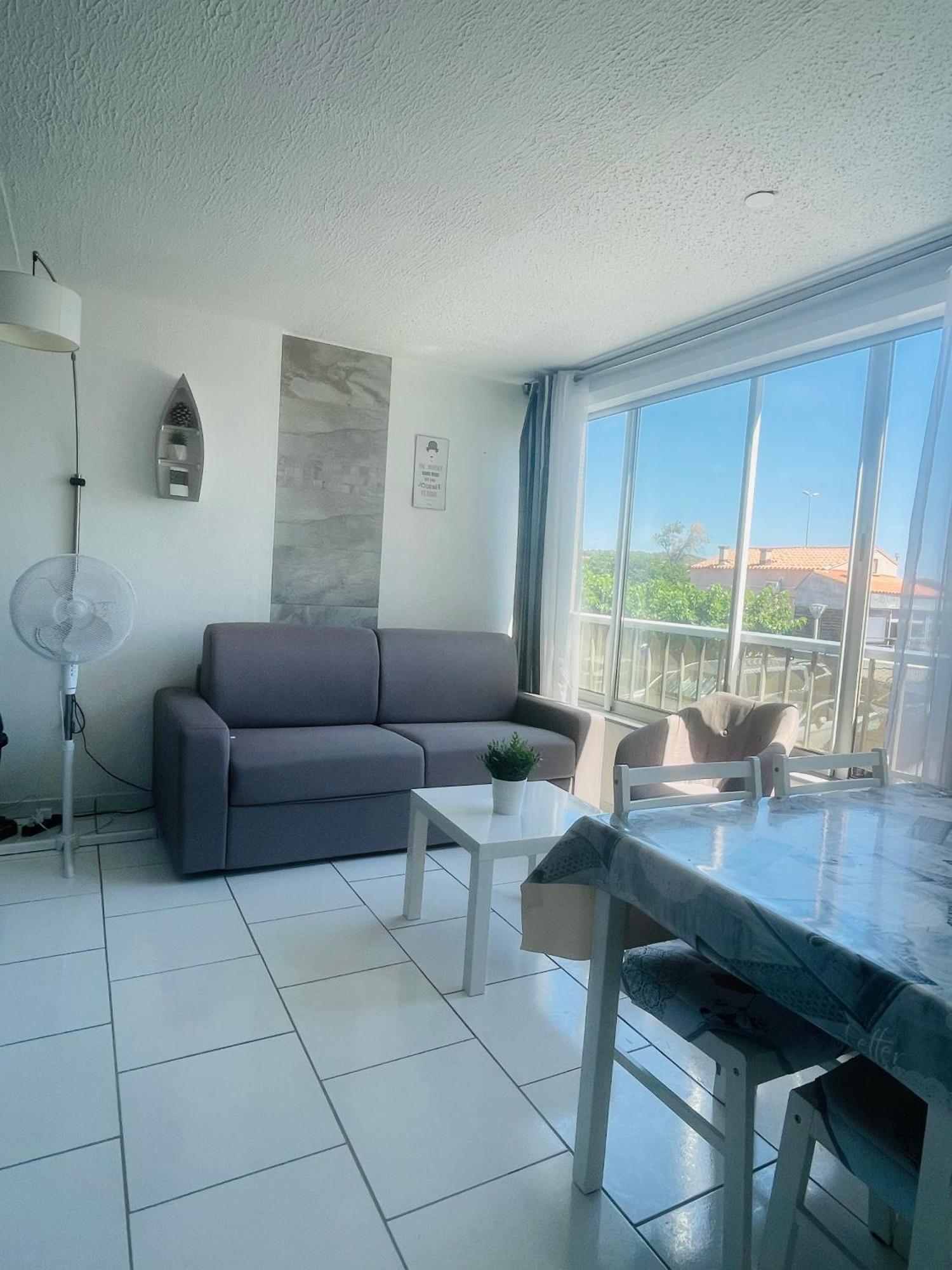 Superbe Appartement 6 Personnes Avec Piscine Secteur Richelieu, A 400M De La Plage Et A 650M Du Centre Port Agde Ngoại thất bức ảnh